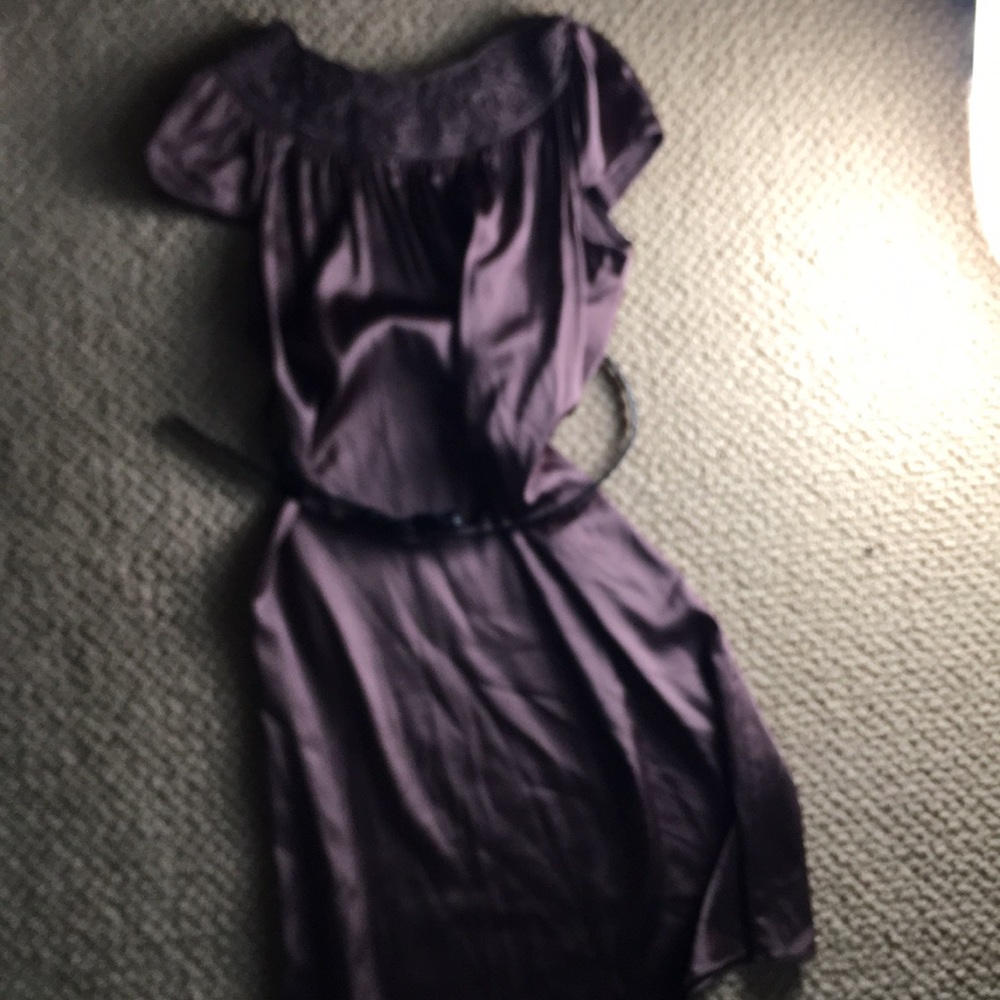 Brown Elie Tahari silk sheath dress XS